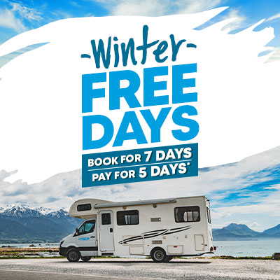 Winter Free Days! Book for 7 days, Pay for 5 Days*